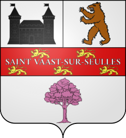 Blason de Saint-Vaast-sur-Seulles