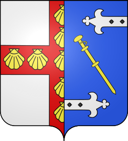 Blason de Saint-Aubin-de-Courteraie