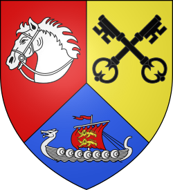 Blason de Cléville