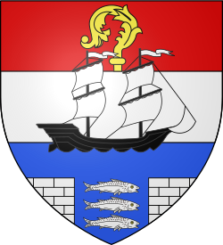 Blason de Port-en-Bessin-Huppain