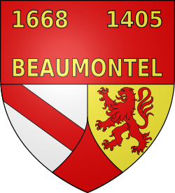 Blason de Beaumontel