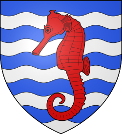 Blason de Merville-Franceville-Plage